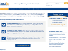 Tablet Screenshot of investspy.com